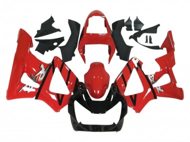 2000-2001 Honda CBR900RR 929 Motorcycle Fairings - Red Glossy Black Australia for Sale
