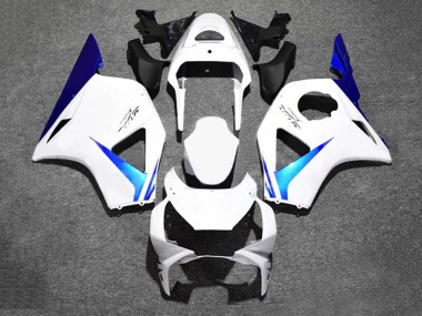 2002-2003 Honda CBR900RR 954 Motorcycle Fairings - White Blue Australia for Sale