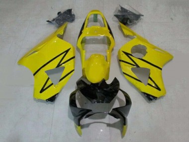 2002-2003 Honda CBR900RR 954 Motorcycle Fairings - Yellow Glossy Black Australia for Sale