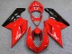 2007-2014 Ducati 848 Motorcycle Fairings - Red Glossy Black Australia for Sale
