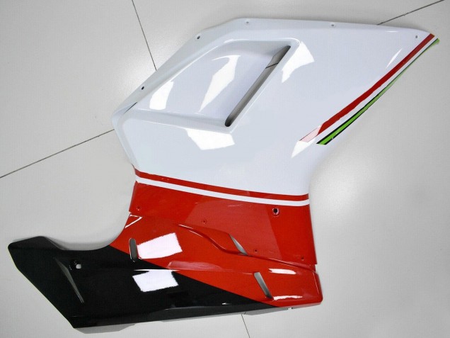 2007-2014 Ducati 848/1098/1198 Motorcycle Fairings - White Red Green Glossy Black Australia for Sale
