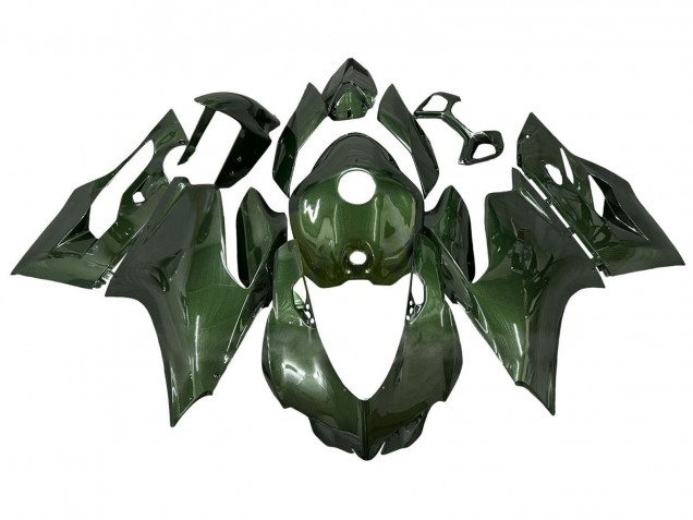 2011-2014 Ducati Panigale 899/1199 Motorcycle Fairings - Glossy Dark Green Australia for Sale