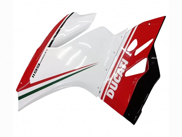 2011-2014 Ducati 1199 Motorcycle Fairings - White Red Green Glossy Black Australia for Sale