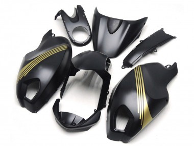 2008-2012 Ducati Monster 696 796 1100 1100S Motorcycle Fairings - Matte Black Gold Australia for Sale
