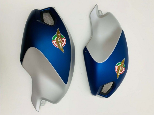 2008-2012 Ducati Monster 696 796 1100 1100S Motorcycle Fairings - Dark Blue Silver Australia for Sale