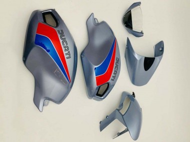 2008-2012 Ducati Monster 696 796 1100 1100S Motorcycle Fairings - Silver Red Blue Australia for Sale