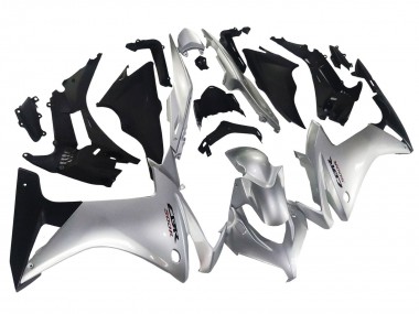 2013-2015 Honda CBR500R Motorcycle Fairing - Silver Glossy Black Australia for Sale