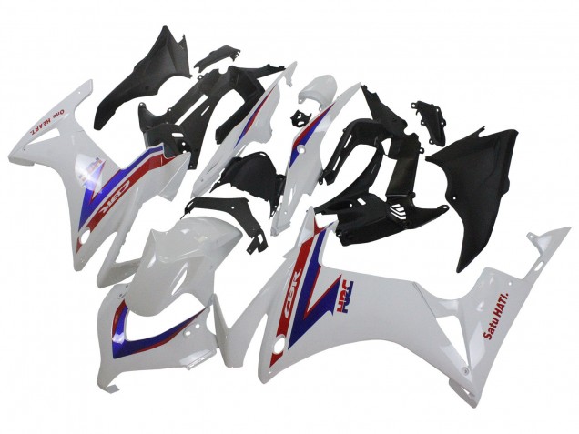2013-2015 Honda CBR500R Motorcycle Fairings - White Red Blue HRC Australia for Sale