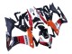 2013-2015 Honda CBR500R Motorcycle Fairings - Orange White Red Glossy Black Repsol 3 Australia for Sale