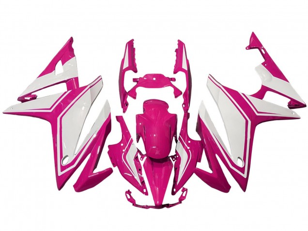 2016-2018 Honda CBR500R Motorcycle Fairings - Pink White Australia for Sale