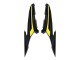 2022-2023 Honda CBR500R Motorcycle Fairings - Matte Black Yellow Australia for Sale