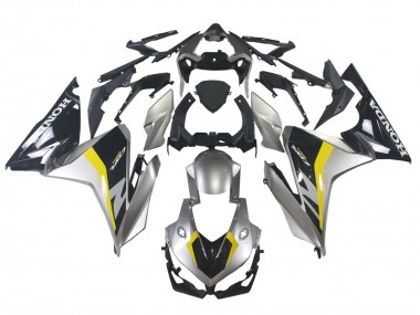2022-2023 Honda CBR500R Motorcycle Fairings - Silver Yellow Glossy Black Australia for Sale