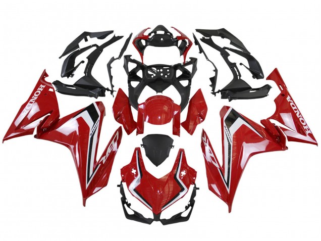 2022-2023 Honda CBR500R Motorcycle Fairings - Red White Black Australia for Sale