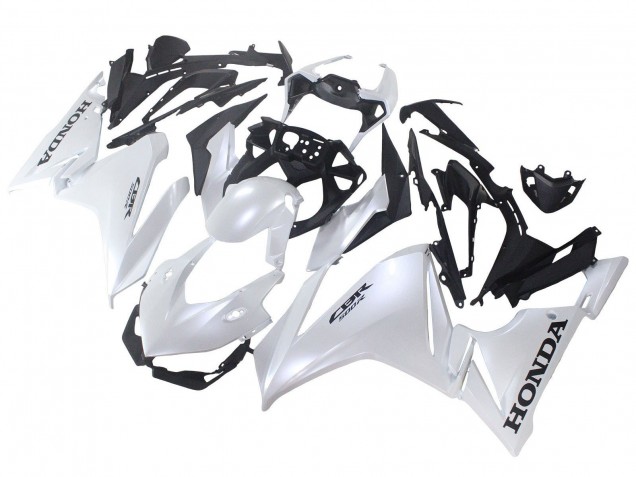 2022-2023 Honda CBR500R Motorcycle Fairings - Pearl White Australia for Sale