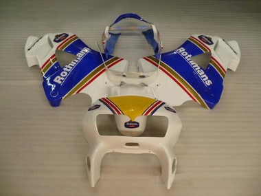 1998-2001 Honda VFR 800 Motorcycle Fairings - White Blue Gold Rothmans Australia for Sale