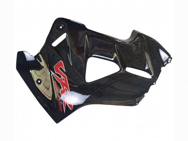 1998-2001 Honda VFR 800 Motorcycle Fairings - Glossy Black Red Decal Australia for Sale