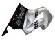 2002-2013 Honda VFR 800 Motorcycle Fairings - Silver Glossy Black Repsol Australia for Sale