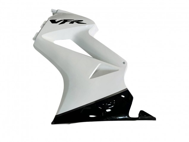 2002-2013 Honda VFR 800 Motorcycle Fairings - Pearl White Glossy Black Decal Australia for Sale