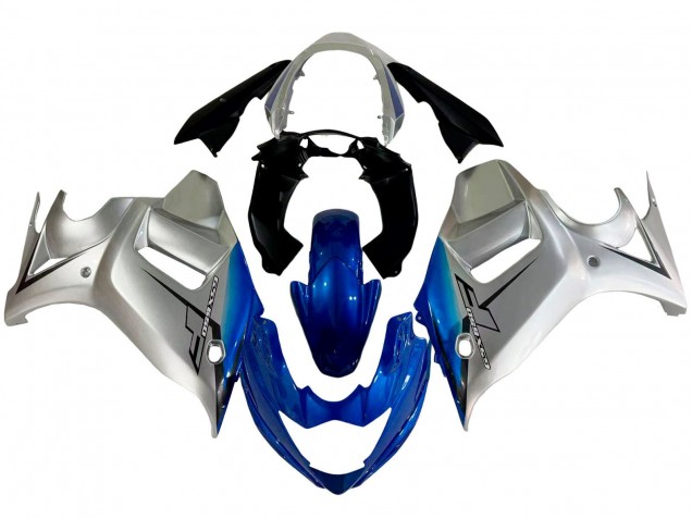 2008-2013 Suzuki GSX650F Motorcycle Fairings - Silver Blue Australia for Sale
