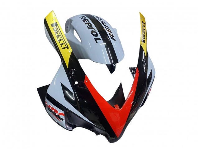 2004-2005 Honda CBR1000RR Motorcycle Fairings - Yellow Red White Glossy Red Bull Repsol HRC Australia for Sale