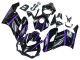 2004-2005 Honda CBR1000RR Motorcycle Fairings - Glossy Black Purple Stripe Australia for Sale