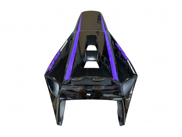 2004-2005 Honda CBR1000RR Motorcycle Fairings - Glossy Black Purple Stripe Australia for Sale