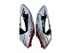 2004-2005 Honda CBR1000RR Motorcycle Fairings - Silver Glossy Black Red Stripe Australia for Sale