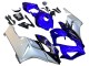 2004-2005 Honda CBR1000RR Motorcycle Fairings - Silver Blue Glossy Black Australia for Sale