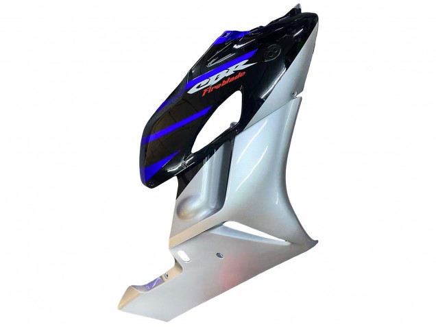 2004-2005 Honda CBR1000RR Motorcycle Fairings - Silver Blue Glossy Black Australia for Sale