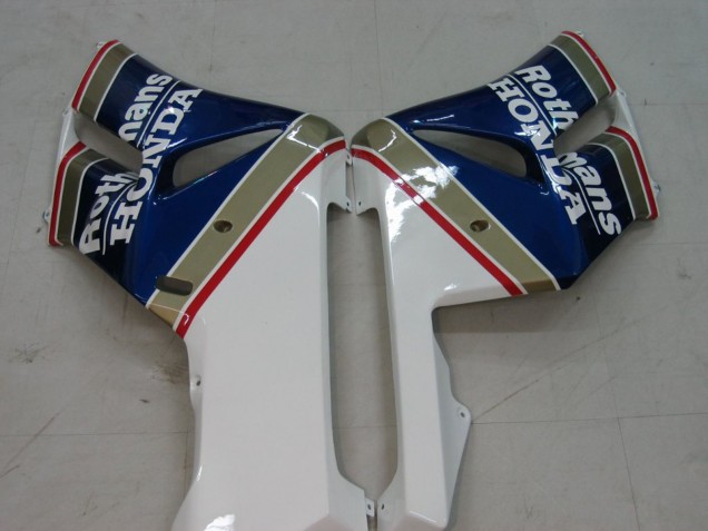2004-2005 Honda CBR1000RR Motorcycle Fairings - White Blue Gold Rothmans Australia for Sale