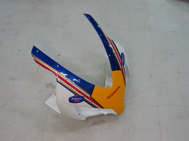 2004-2005 Honda CBR1000RR Motorcycle Fairings - White Blue Gold Rothmans Australia for Sale