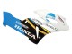 2004-2005 Honda CBR1000RR Motorcycle Fairings - White Light Blue Yellow Black Konica Minolta Australia for Sale