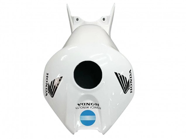 2004-2005 Honda CBR1000RR Motorcycle Fairings - White Light Blue Yellow Black Konica Minolta Australia for Sale