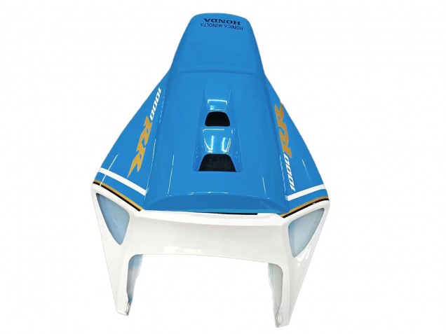 2004-2005 Honda CBR1000RR Motorcycle Fairings - White Light Blue Yellow Black Konica Minolta Australia for Sale