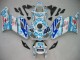 2004-2005 Honda CBR1000RR Motorcycle Fairings - White Blue Snow Nastro Azzurro 46 Australia for Sale