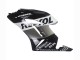 2004-2005 Honda CBR1000RR Motorcycle Fairing Kits - Silver White Glossy Black Repsol Australia for Sale