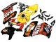 2004-2005 Honda CBR1000RR Motorcycle Fairings - Yellow Orange Glossy Black Repsol Rossi 46 Australia for Sale