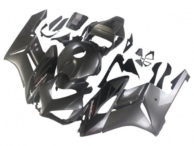 2004-2005 Honda CBR1000RR Motorcycle Fairings - Glossy Grey Glossy Black Australia for Sale