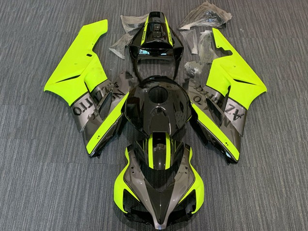 2004-2005 Honda CBR1000RR Motorcycle Fairings - Yellow Grey Glossy Black Nastro Azzurro Australia for Sale