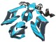 2004-2005 Honda CBR1000RR Motorcycle Fairings - Light Blue Glossy Black Australia for Sale