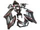 2004-2005 Honda CBR1000RR Motorcycle Fairings - Glossy Black Glossy Grey Red Stripe Australia for Sale