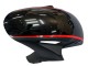 2004-2005 Honda CBR1000RR Motorcycle Fairings - Glossy Black Glossy Grey Red Stripe Australia for Sale