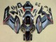 2004-2005 Honda CBR1000RR Motorcycle Fairings - Glossy Black Glossy Grey Red Stripe Australia for Sale