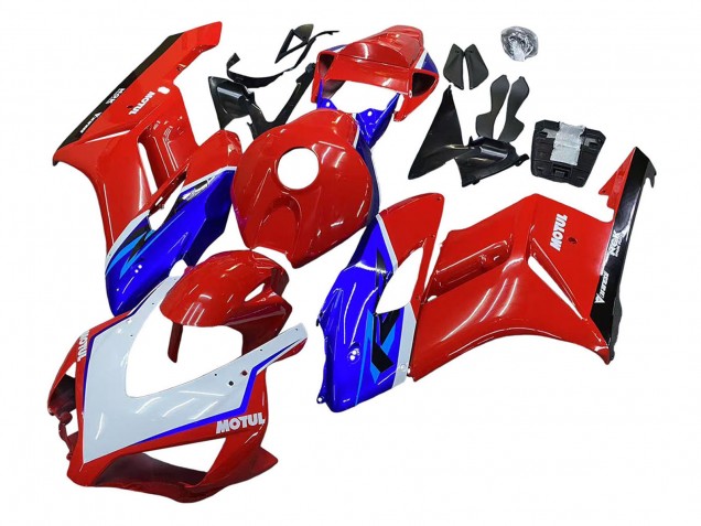 2004-2005 Honda CBR1000RR Motorcycle Fairings - Red Blue White Black Motul Australia for Sale