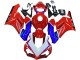 2004-2005 Honda CBR1000RR Motorcycle Fairings - Red Blue White Black Motul Australia for Sale