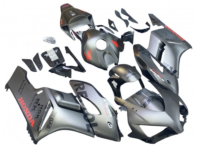 2004-2005 Honda CBR1000RR Motorcycle Fairings - Silver Repsol Australia for Sale