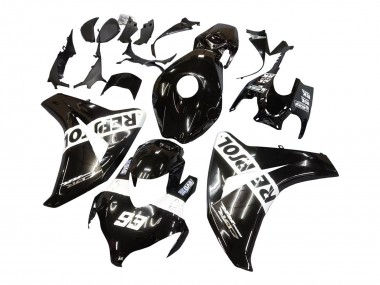 2008-2011 Honda CBR1000RR Motorcycle Fairings - Glossy Black White Repsol 93 Australia for Sale