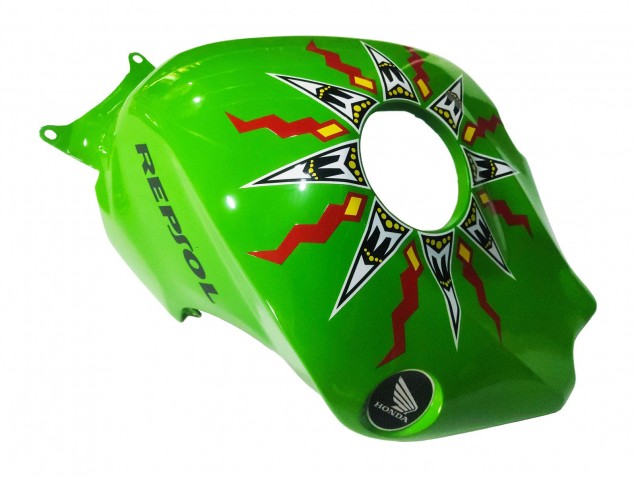 2008-2011 Honda CBR1000RR Motorcycle Fairings - Green Orange Glossy Black Rossi Michelin 46 Australia for Sale