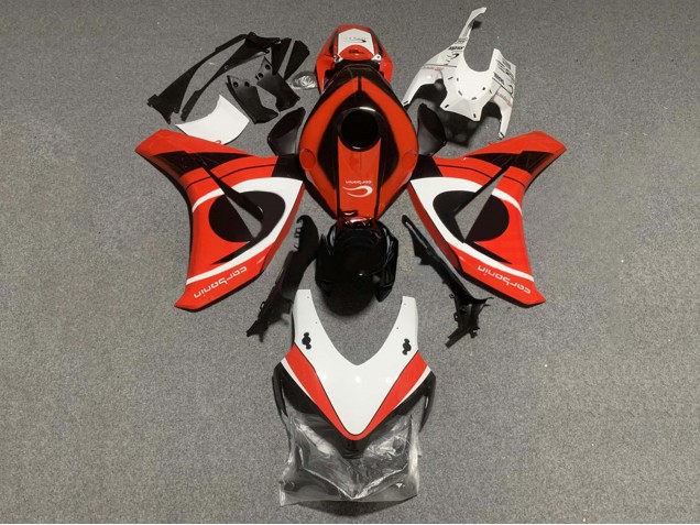2008-2011 Honda CBR1000RR Motorcycle Fairing Kits - White Red Glossy Black Australia for Sale