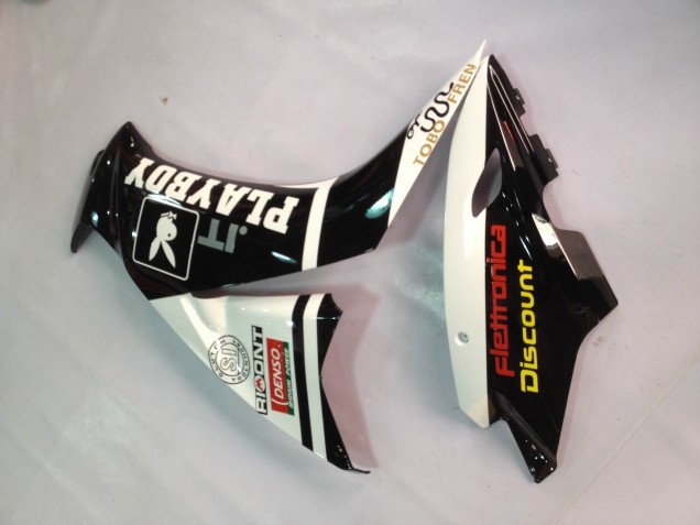 2012-2016 Honda CBR1000RR Motorcycle Fairings - White Glossy Black Rizoma Playboy Australia for Sale